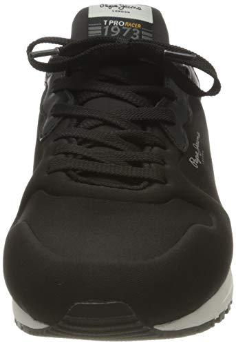 Pepe Jeans London Tinker Pro Racer 0.4, Zapatillas para Hombre, 999black, 41 EU Pepe Jeans London Tinker Pro Racer 0.4, Zapatillas para Hombre, 999black, 41 EU