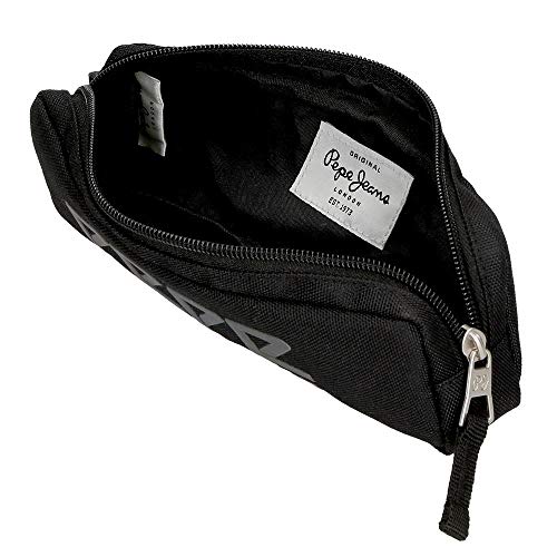 Pepe Jeans Osset, Estuche, 22 cm, Negro Pepe Jeans Osset, Estuche, 22 cm, Negro