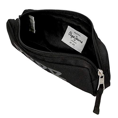 Pepe Jeans Osset, Estuche, 22 cm, Negro