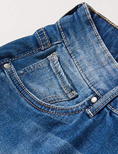 Pepe Jeans Patty Short Bañador, Azul (Denim 000), 8-9 años (Talla del Fabricante: 8) para Niñas