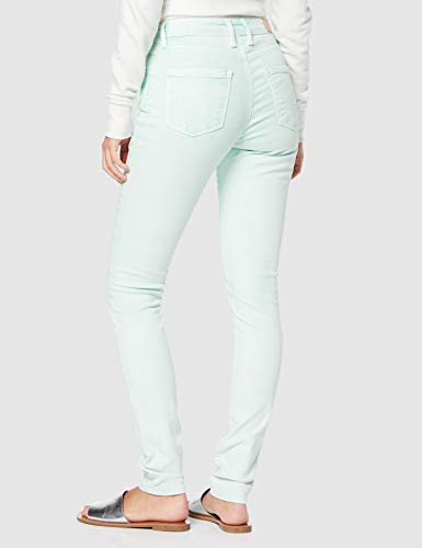 Pepe Jeans Regent Pantalones, Verde (Sea Green 640), 26W / 30L para Mujer