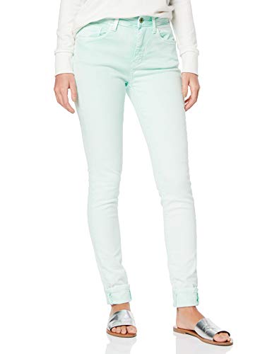Pepe Jeans Regent Pantalones, Verde (Sea Green 640), 26W / 30L para Mujer