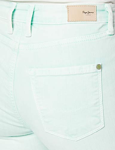 Pepe Jeans Regent Pantalones, Verde (Sea Green 640), 26W / 30L para Mujer