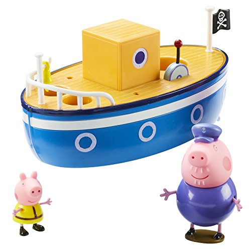 Peppa Pig – Barco del Abuelo Pig para Jugar en la bañera (05060) Peppa Pig – Barco del Abuelo Pig para Jugar en la bañera (05060)