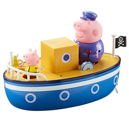 Peppa Pig – Barco del Abuelo Pig para Jugar en la bañera (05060) Peppa Pig – Barco del Abuelo Pig para Jugar en la bañera (05060)