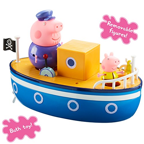 Peppa Pig – Barco del Abuelo Pig para Jugar en la bañera (05060) Peppa Pig – Barco del Abuelo Pig para Jugar en la bañera (05060)