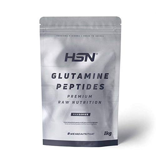 Péptidos de Glutamina de HSN | Máxima Biodisponibilidad y Mayor Asimilación, Recuperación Muscular Óptima, Salud Intestinal | Vegano, Sin Lactosa, Sin Sabor, 1000 gr Péptidos de Glutamina de HSN | Máxima Biodisponibilidad y Mayor Asimilación, Recuperación Muscular Óptima, Salud Intestinal | Vegano, Sin Lactosa, Sin Sabor, 1000 gr