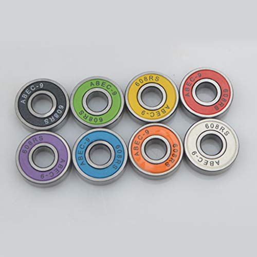 perfeclan RODAMIENTOS DE 8 Piezas 608 RS ABEC 9 8x22x7mm Hockey para Patines EN LÍNEA perfeclan RODAMIENTOS DE 8 Piezas 608 RS ABEC 9 8x22x7mm Hockey para Patines EN LÍNEA