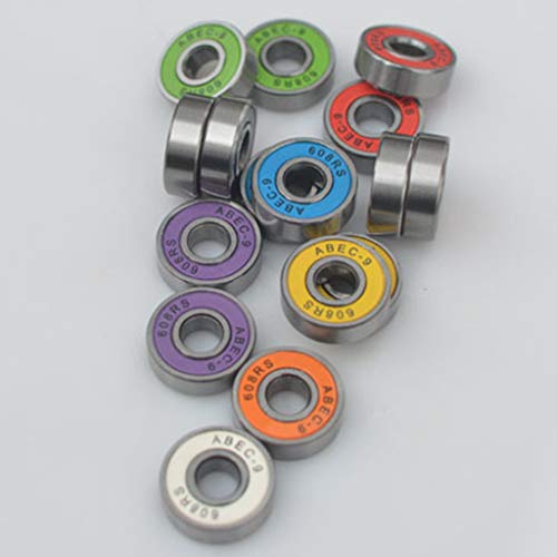 perfeclan RODAMIENTOS DE 8 Piezas 608 RS ABEC 9 8x22x7mm Hockey para Patines EN LÍNEA perfeclan RODAMIENTOS DE 8 Piezas 608 RS ABEC 9 8x22x7mm Hockey para Patines EN LÍNEA
