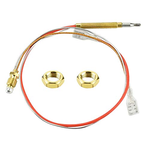 PERFETSELL Termopar Calentador Termopar Estufa Gas Al Aire Libre Calentador de Repuesto Tuercas M6 x 0,75 Rosca Cabeza Conexión Final M8 x1 con Termopar 0,41 Metros de Longitud + 2 Tuercas PERFETSELL Termopar Calentador Termopar Estufa Gas Al Aire Libre Calentador de Repuesto Tuercas M6 x 0,75 Rosca Cabeza Conexión Final M8 x1 con Termopar 0,41 Metros de Longitud + 2 Tuercas
