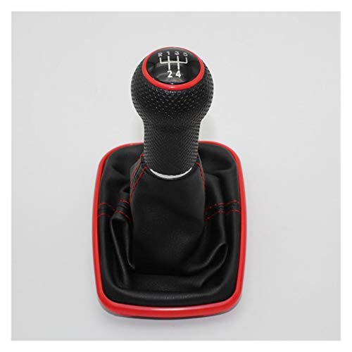 Perilla De Cambio Para SEAT León 2000 2001 Para Toledo 1999 2000 2001 Coche De Estilo Coche 5 Velocidad 23 Mm Línea Roja Red Stick Tooth Con Bota De Cuero (Color : UN) Perilla De Cambio Para SEAT León 2000 2001 Para Toledo 1999 2000 2001 Coche De Estilo Coche 5 Velocidad 23 Mm Línea Roja Red Stick Tooth Con Bota De Cuero (Color : UN)