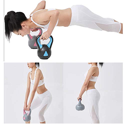 Pesa Rusa Pesas Kettlebell Fitness Body Building Family Muscle Strength Training Gym Mancuernas para Hombres Y Mujeres 2kg-8kg,2KG
