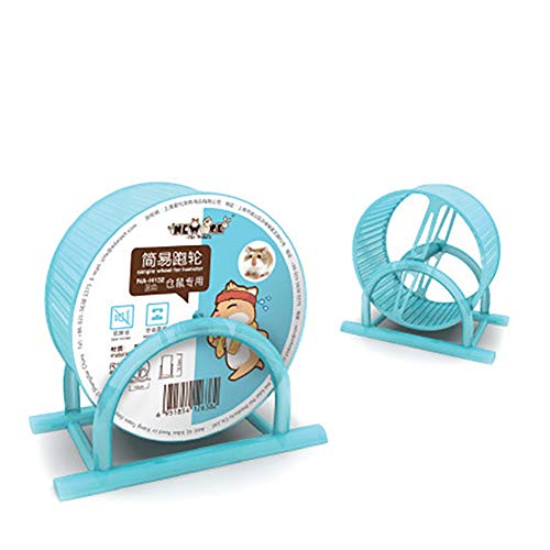 Pet 1PC Rueda del Hámster Comfort Cinta Rodante Ruedas Tranquila Hamster Rueda De Ejercicio Silencioso Spinner Grande Y Fácil Attach To Wire Jaula para Animales Pequeños (Azul) Pet 1PC Rueda del Hámster Comfort Cinta Rodante Ruedas Tranquila Hamster Rueda De Ejercicio Silencioso Spinner Grande Y Fácil Attach To Wire Jaula para Animales Pequeños (Azul)