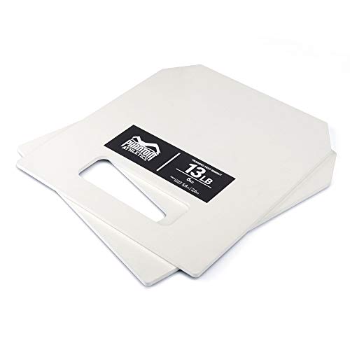 Phantom Athletics - Chaleco para lastre, con distintos pesos, fácil de ajustar, color Chaleco de entrenamiento con placas de peso de 6 kg (13l)., tamaño talla única Phantom Athletics - Chaleco para lastre, con distintos pesos, fácil de ajustar, color Chaleco de entrenamiento con placas de peso de 6 kg (13l)., tamaño talla única