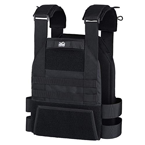 Phantom Athletics - Chaleco para lastre, con distintos pesos, fácil de ajustar, color Chaleco de entrenamiento con placas de peso de 6 kg (13l)., tamaño talla única Phantom Athletics - Chaleco para lastre, con distintos pesos, fácil de ajustar, color Chaleco de entrenamiento con placas de peso de 6 kg (13l)., tamaño talla única