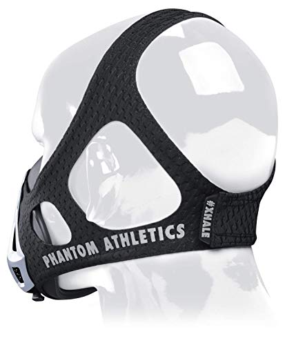Phantom Athletics Training Mask - Aumente su Rendimiento en el Deporte - Plateado/Negro