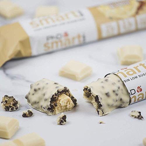 PhD Smart Bar Barritas Proteína Bizcocho de Chocolate blanco (12 x 64g), 31% Proteína PhD Smart Bar Barritas Proteína Bizcocho de Chocolate blanco (12 x 64g), 31% Proteína