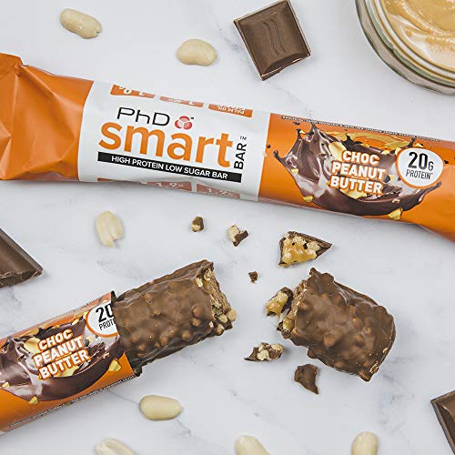 PhD Smart Bar Barritas Proteína Caja variada (6 x 64g), 31% Proteína PhD Smart Bar Barritas Proteína Caja variada (6 x 64g), 31% Proteína