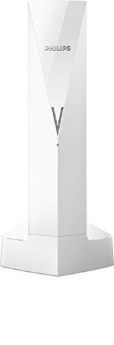 Philips M3501W/34 (Línea V) - Teléfono Fijo Inalámbrico (LCD, 10H Uso Continuo, Manos Libres, Intercomunicador, Identificador Llamadas, Agenda 50 números, HQ-Sound, Despertador, Eco+) Blanco Philips M3501W/34 (Línea V) - Teléfono Fijo Inalámbrico (LCD, 10H Uso Continuo, Manos Libres, Intercomunicador, Identificador Llamadas, Agenda 50 números, HQ-Sound, Despertador, Eco+) Blanco