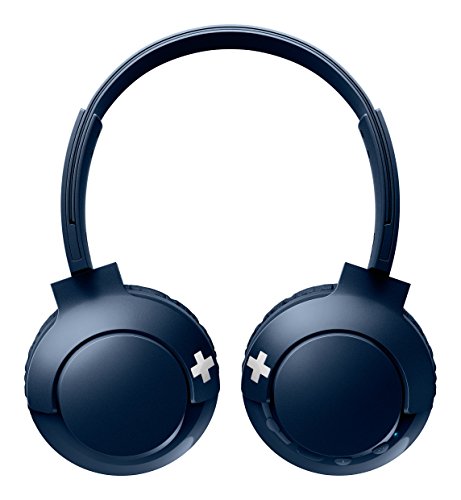 Philips SHB3075BL - Auriculares Inalambricos (con micrófono, aislantes de ruido, plegables, 12 h dereproducción) azul Philips SHB3075BL - Auriculares Inalambricos (con micrófono, aislantes de ruido, plegables, 12 h dereproducción) azul