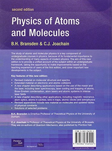 Physics of Atoms and Molecules