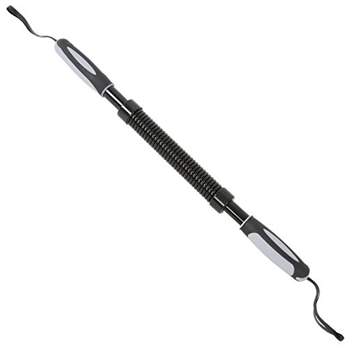 Physionics Power Twister - Resistencia 30kg/50kg - Barra de Fuerza para Ejercicios de Fitness y Entrenamiento de Pecho y Brazos en Casa, Expansor Muscular de Pectoral, Barra de Torsión Physionics Power Twister - Resistencia 30kg/50kg - Barra de Fuerza para Ejercicios de Fitness y Entrenamiento de Pecho y Brazos en Casa, Expansor Muscular de Pectoral, Barra de Torsión