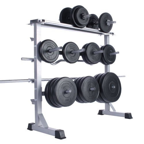 Physionics - Soporte para mancuernas - Aprox. 47 x 100 x 95 cm Physionics - Soporte para mancuernas - Aprox. 47 x 100 x 95 cm