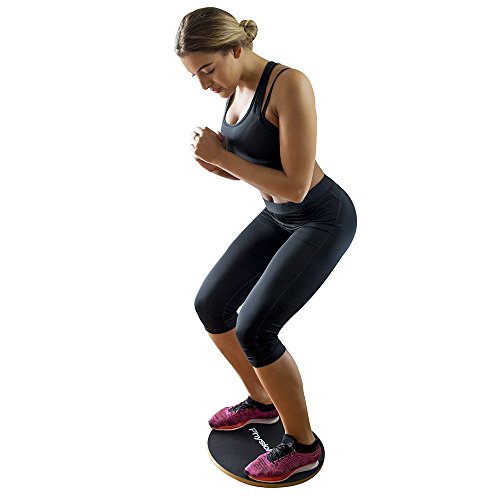 PhysioRoom Tabla de equilibrio en madera 40cm - Rehabilitaci�n, Entrenamiento, Tratamiento, Prevenci�n de la rodilla, lesiones de tobillo,mejora el equilibrio,360 grados,ayuda a movimiento conjunto,recuperaci�n,entrenamiento,hogar,gimnasio PhysioRoom Tabla de equilibrio en madera 40cm - Rehabilitaci�n, Entrenamiento, Tratamiento, Prevenci�n de la rodilla, lesiones de tobillo,mejora el equilibrio,360 grados,ayuda a movimiento conjunto,recuperaci�n,entrenamiento,hogar,gimnasio