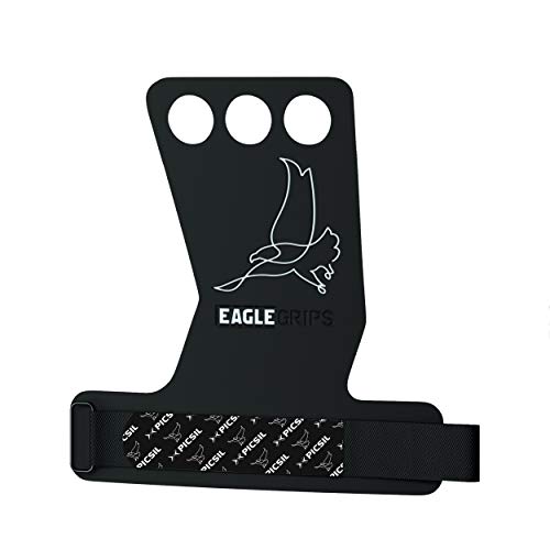 PICSIL Calleras Eagle para Cross Training 2&3 Agujeros Agarre y Protector de Mano o Guantes para Gimnasia Unisex para Hombres y Mujeres en Deportes de Fitness Calistenia Halterofilia (Talla XL) PICSIL Calleras Eagle para Cross Training 2&3 Agujeros Agarre y Protector de Mano o Guantes para Gimnasia Unisex para Hombres y Mujeres en Deportes de Fitness Calistenia Halterofilia (Talla XL)