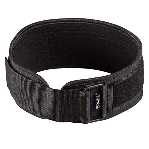 PicSil - Cinturón Lumbar para Culturismo Musculación & Halterofilia Levantamiento de Peso en Cross Training Fitness Powerlifting Gym Hombres y Mujeres (Color Navy Blue, Talla S) PicSil - Cinturón Lumbar para Culturismo Musculación & Halterofilia Levantamiento de Peso en Cross Training Fitness Powerlifting Gym Hombres y Mujeres (Color Navy Blue, Talla S)