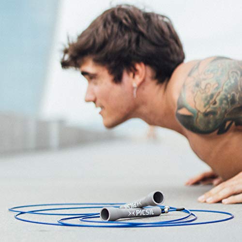 PicSil Cuerda Saltar Crossfit ABS-B Cuerda De Saltar Fitness, Comba de Boxeo, Functional Training PicSil Cuerda Saltar Crossfit ABS-B Cuerda De Saltar Fitness, Comba de Boxeo, Functional Training