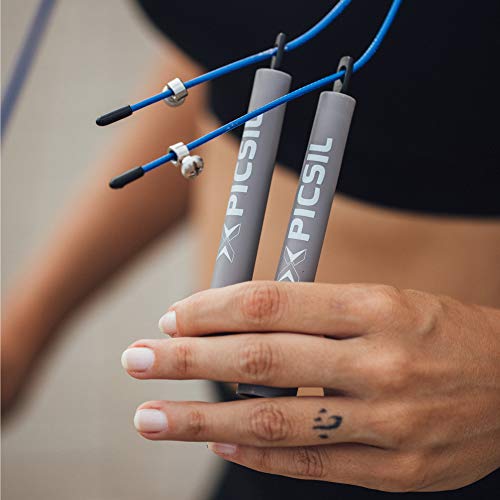 PicSil Cuerda Saltar Crossfit ABS-B Cuerda De Saltar Fitness, Comba de Boxeo, Functional Training PicSil Cuerda Saltar Crossfit ABS-B Cuerda De Saltar Fitness, Comba de Boxeo, Functional Training