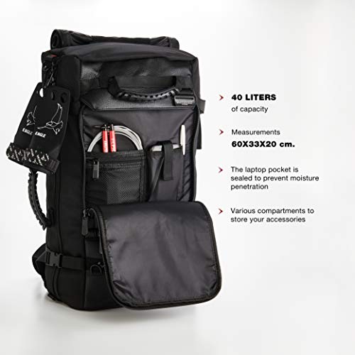 PicSil Mochila Deporte 40 litros Bolsa Gimnasio Deporte Impermeable Duffle Bag para Hombre y Mujer