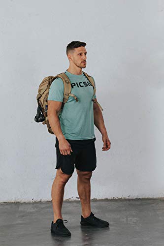 PicSil Mochila Militar de Asalto Impermeable 40L de Capacidad Mochila Táctica Militar Nylon 600D Múltiples Bolsillos para Senderismo Montañismo Caza Trekking Profesionales Hombres y Mujeres (Tan) PicSil Mochila Militar de Asalto Impermeable 40L de Capacidad Mochila Táctica Militar Nylon 600D Múltiples Bolsillos para Senderismo Montañismo Caza Trekking Profesionales Hombres y Mujeres (Tan)
