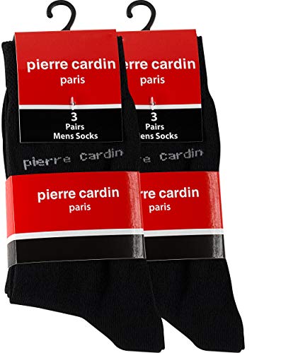 Pierre Cardin® - 6 pares de calcetines de algodón de vestir para hombre, 39-42 Pierre Cardin® - 6 pares de calcetines de algodón de vestir para hombre, 39-42