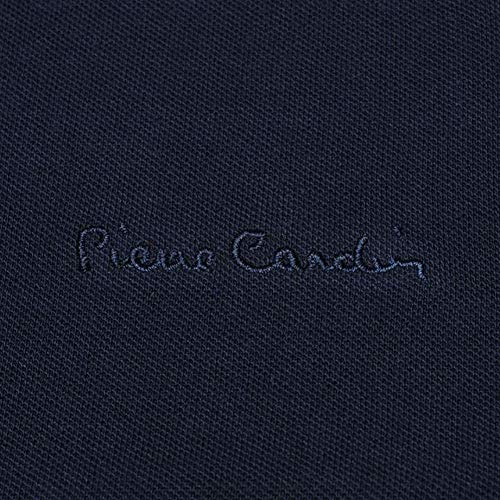 Pierre Cardin Hombre Polo Premium de Manga Larga Ajuste Clásico (5XL, Navy) Pierre Cardin Hombre Polo Premium de Manga Larga Ajuste Clásico (5XL, Navy)