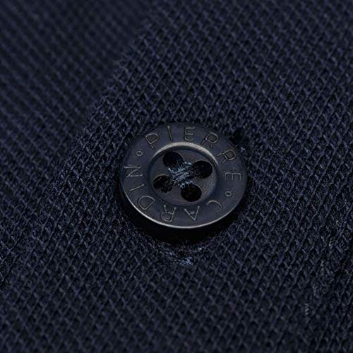 Pierre Cardin Hombre Polo Premium de Manga Larga Ajuste Clásico (5XL, Navy) Pierre Cardin Hombre Polo Premium de Manga Larga Ajuste Clásico (5XL, Navy)