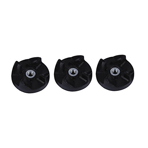 Piezas de repuesto de la licuadora 2 Engranaje de la base Recambio de 3 cuchillas para Magic Bullet 250W Juicer Mixer Piezas de repuesto de la licuadora 2 Engranaje de la base Recambio de 3 cuchillas para Magic Bullet 250W Juicer Mixer