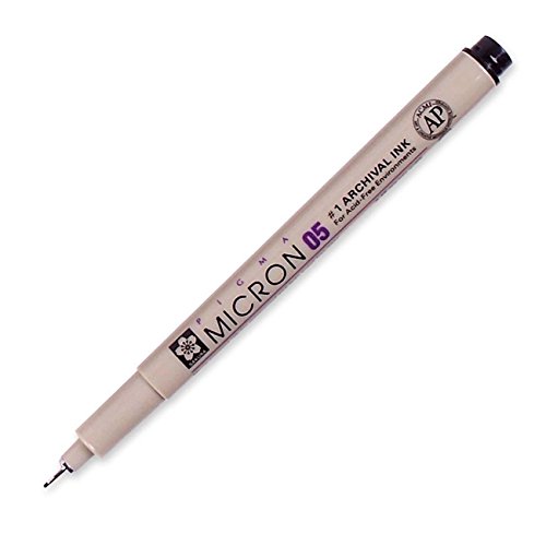 Pigma Micron XSDK-6 - Rotulador de punta fina negro (trazo extra fino) Pigma Micron XSDK-6 - Rotulador de punta fina negro (trazo extra fino)