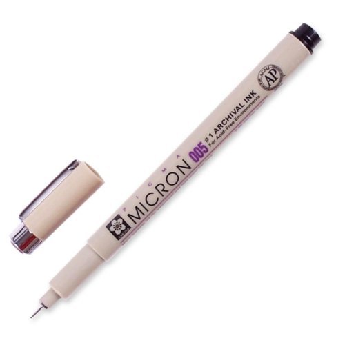 Pigma Micron XSDK-6 - Rotulador de punta fina negro (trazo extra fino) Pigma Micron XSDK-6 - Rotulador de punta fina negro (trazo extra fino)