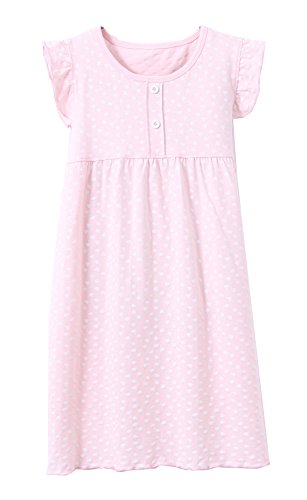 Pijama con Estampado de Corazones de niña PJS Shortie Vestido Camisa Larga 10-12 Rosa Pijama con Estampado de Corazones de niña PJS Shortie Vestido Camisa Larga 10-12 Rosa