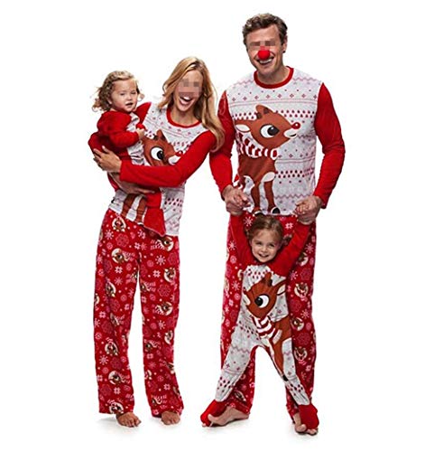 Pijamas Dos Piezas Familiares de Navidad, Conjuntos Navideños de Algodón para Mujeres Hombres Niño Bebé, Ropa para Dormir Otoño Invierno Sudadera Chándal Suéter de Navidad-Mujer Pijamas Dos Piezas Familiares de Navidad, Conjuntos Navideños de Algodón para Mujeres Hombres Niño Bebé, Ropa para Dormir Otoño Invierno Sudadera Chándal Suéter de Navidad-Mujer