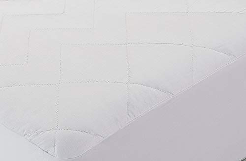 Pikolin Home - Cubre colchón acolchado, antialérgico (antiácaros, bacterias y moho), impermeable, 150x190/200cm-Cama 150 (Todas las medidas)