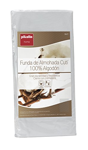 Pikolin Home - Pack de 2 fundas de almohada cutí, 100% algodón satén, 40x70cm (Todas las medidas)