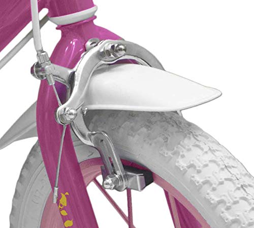 Pik&Roll Princesse - Bicicleta para niña, 14 Pulgadas, Color Rosa