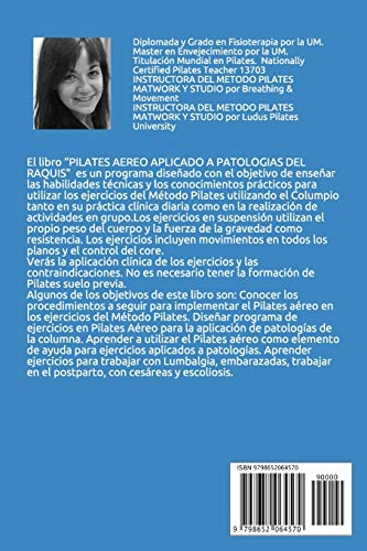 PILATES AEREO APLICADO A PATOLOGIAS DEL RAQUIS PILATES AEREO APLICADO A PATOLOGIAS DEL RAQUIS