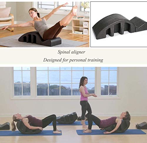 Pilates Spine Supporter Yoga cuña Spine Corrector Alivio del Dolor de Espalda equilibrada Masaje Arco del Cuerpo Bed corrección de cifosis Cervical aparatos de Ejercicios de Yoga