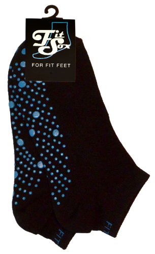 Pilates, Yoga, Artes Marciales, Fitness, Danza. Antideslizante/Antideslizante, Falls Prevención Calcetines Grip, Medias (Negro/Azul) Grip Socks