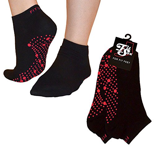 Pilates, Yoga, Barre, Ballet, Baile, Aptitud, Artes Marciales, Gimnasio, Rutina De Ejercicio, Antideslizante, Apretón, Patinar, Prevención De Caída, Hospital, Calcetines. Fit Products (Negro/Rojo) Pilates, Yoga, Barre, Ballet, Baile, Aptitud, Artes Marciales, Gimnasio, Rutina De Ejercicio, Antideslizante, Apretón, Patinar, Prevención De Caída, Hospital, Calcetines. Fit Products (Negro/Rojo)
