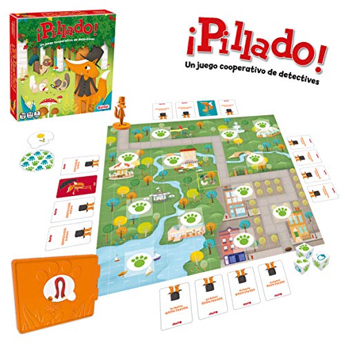 Pillado (Ludilo) Juego cooperativo de detectives, Juego de mesa muy divertido para los más pequeños. Juegos de mesa para niños, Juegos educativos Pillado (Ludilo) Juego cooperativo de detectives, Juego de mesa muy divertido para los más pequeños. Juegos de mesa para niños, Juegos educativos